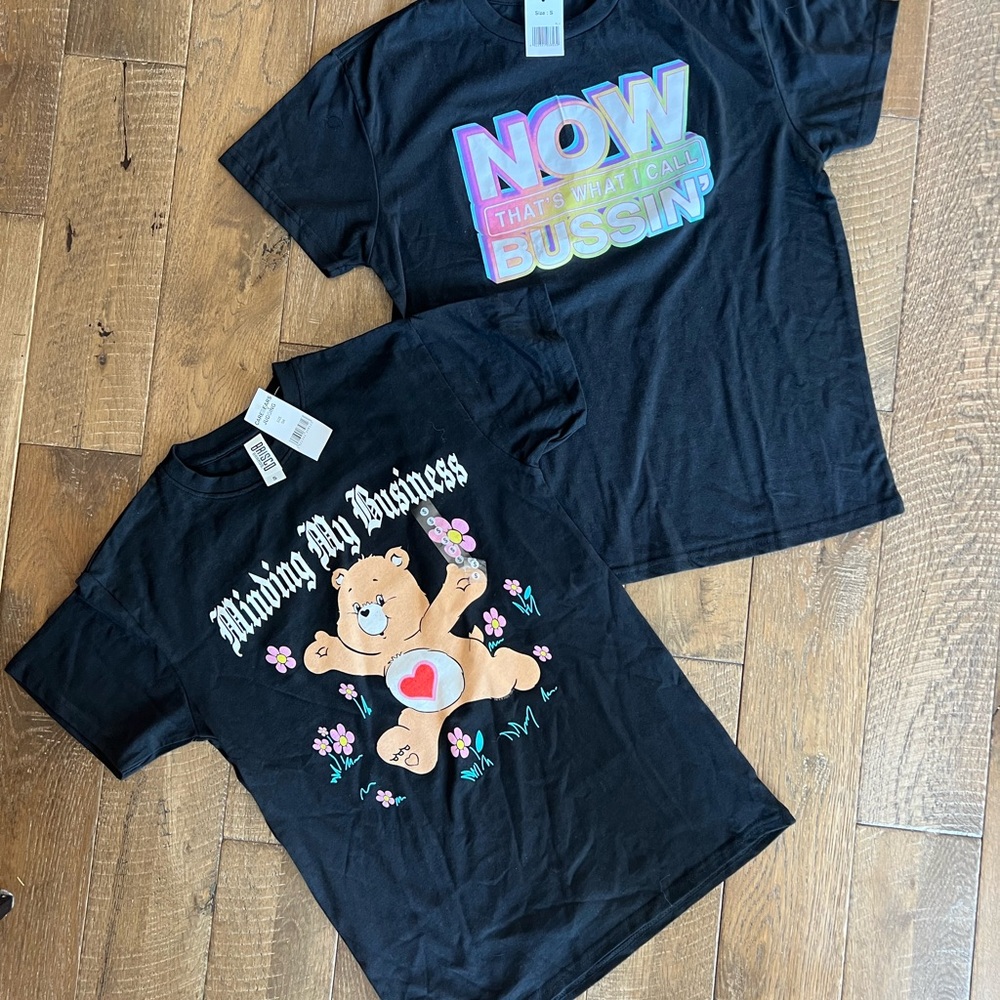 Black Graphic T-Shirt’s